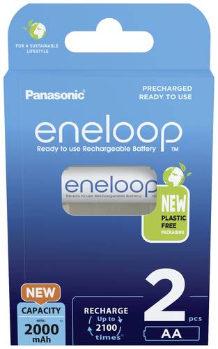 Eneloop HR06 Mignon (AA)-Akku NiMH 2000 mAh 1.2V 2St. von eneloop