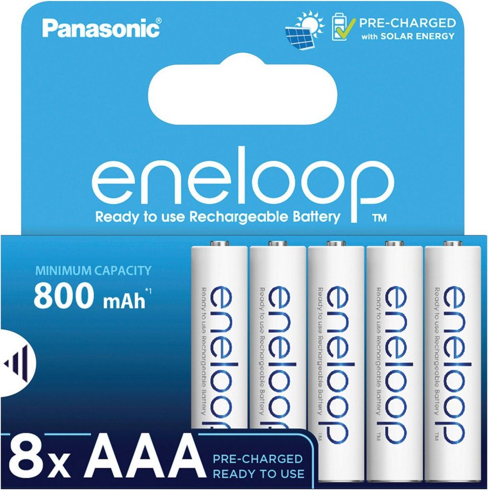 eneloop Eneloop Micro/AAA/HR03 Akku Micro (8 St), 1.2V/800mAh von eneloop