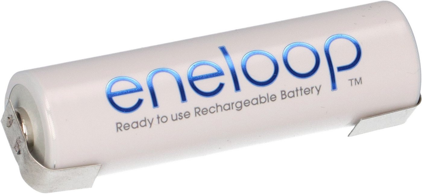 eneloop Panasonic Eneloop AA Mignon Akku 1.2V 2000mAh mit Lötfahne U-Form Akku von eneloop