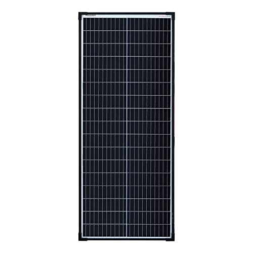 enjoy solar 80W 12V Monokristallines Solarmodul, 182mm Solarzellen 10 Busbars Solarpanel ideal für Wohnmobil, Balkonanlage, Gartenhäuse, Boot von enjoy solar