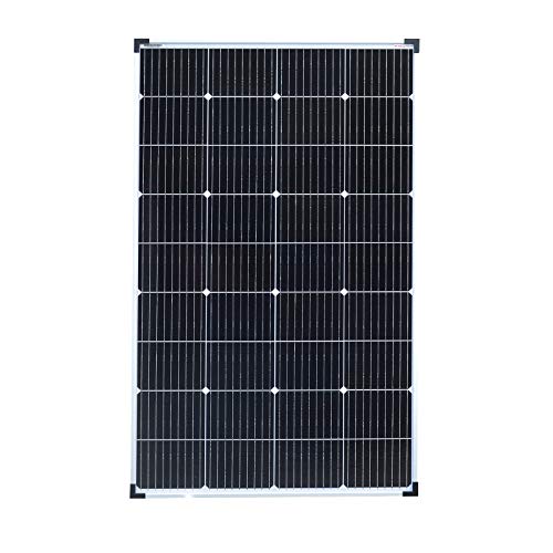 enjoy solar PERC Mono 12V 9-Busbars (9BB) 166 * 166mm Monokristallines Solarpanel ideal für Wohnmobil, Gartenhäuse, Boot (Mono 150W 12V 9-Busbars) von enjoy solar