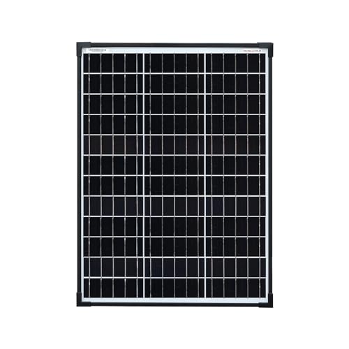 enjoy solar PERC Mono 60W 12V Solarpanel Solarmodul Photovoltaikmodul, Monokristalline Solarzelle PERC Technologie, ideal für Wohnmobil, Gartenhäuse, Boot von enjoy solar