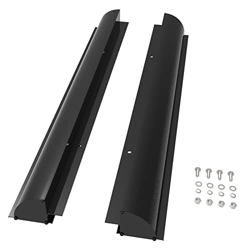 enjoy solar Solarmodul Aluminium 670mm Halterung, Haltespoiler Dachführung in Schwarz mit vorgebohrten Löchern, ideal für Wohnmobile Caraven Boot von enjoy solar