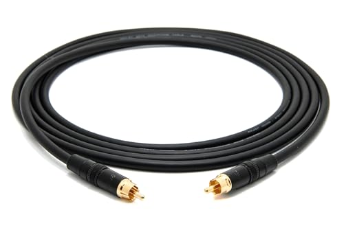 enoaudio Mogami 2534 Quad Professionel Studio Kabel | Neutrik Gold Cinch RCA | HiFi, Black, 1,5 m enoaudio Mogami 2534 Quad Professionel Studio Kabel | Neutrik Gold Cinch RCA | HiFi, Black, 1,5 m von enoaudio