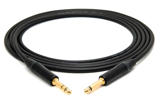 enoaudio Mogami 2534 Quad Unsymmetrische - Symmetrische Kabel | Neutrik Gold 6,3mm TS klinke - 6,3mm TRS klinke, 1.0 m enoaudio Mogami 2534 Quad Unsymmetrische - Symmetrische Kabel | Neutrik Gold 6,3mm TS klinke - 6,3mm TRS klinke, 1.0 m von enoaudio