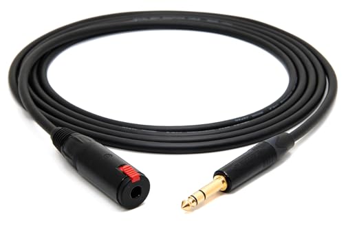 enoaudio Mogami 2534 Quad Verlängerung Kabel Kopfhörer Symmetrische | Neutrik Gold 6,3mm TRS klinke - 6,3mm Buchse | HiFi, 10 m enoaudio Mogami 2534 Quad Verlängerung Kabel Kopfhörer Symmetrische | Neutrik Gold 6,3mm TRS klinke - 6,3mm Buchse | HiFi, 10 m von enoaudio