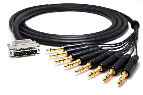 enoaudio Mogami 2932 8 Multicore Analog Kabel Breakout | Gold D-Sub 25 - Neutrik 6,3mm TRS klinke | HiFi, 1,5 m enoaudio Mogami 2932 8 Multicore Analog Kabel Breakout | Gold D-Sub 25 - Neutrik 6,3mm TRS klinke | HiFi, 1,5 m von enoaudio