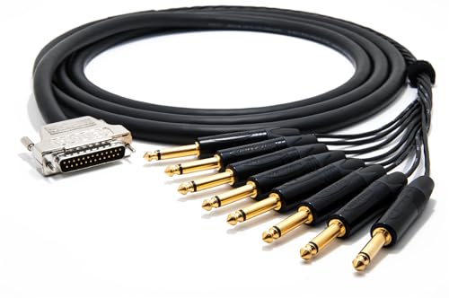 enoaudio Mogami 2932 8 Multicore Analog Kabel Breakout | Gold D-Sub 25 - Neutrik 6,3mm TS klinke | HiFi, 0,5 m enoaudio Mogami 2932 8 Multicore Analog Kabel Breakout | Gold D-Sub 25 - Neutrik 6,3mm TS klinke | HiFi, 0,5 m von enoaudio