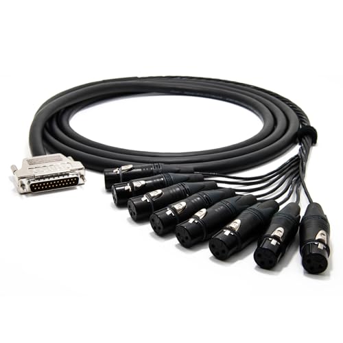 enoaudio Mogami 2932 8 Multicore Analog Kabel Breakout | Gold D-Sub 25 - Neutrik XLR female | HiFi, 2,0 m enoaudio Mogami 2932 8 Multicore Analog Kabel Breakout | Gold D-Sub 25 - Neutrik XLR female | HiFi, 2,0 m von enoaudio