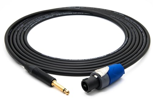 enoaudio Mogami 3082 High-End Lautsprecherkabel | Neutrik Gold 6,3mm TS klinke - Speakon | HiFi, 2,0 m enoaudio Mogami 3082 High-End Lautsprecherkabel | Neutrik Gold 6,3mm TS klinke - Speakon | HiFi, 2,0 m von enoaudio