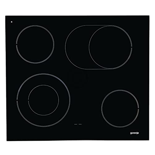 Ersatzglas für Kochfeld 595x520x28mm Glaskeramikplatte kompatibel wie gorenje 710359 passend in Gorenje ECD620SCOT von ensipart