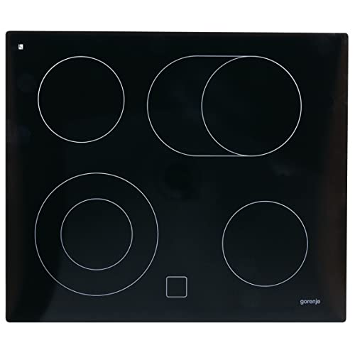 Glas für Ceranfeld Glaskeramikplatte für Kochfeld kompatibel mit Gorenje 320315 inklusive Dichtband Ersatzglasplatte für Kochfeld gorenje 320186 ECD620ESC Glas für Ceranfeld Glaskeramikplatte für Kochfeld kompatibel mit Gorenje 320315 inklusive Dichtband Ersatzglasplatte für Kochfeld gorenje 320186 ECD620ESC von ensipart