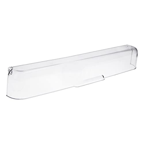 ensipart Butterfachklappe für Türfach kompatibel/Ersatz wie smeg 762173619 transparenter Deckel für Türfach in Kühlschrank von ensipart