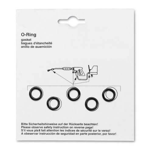 ensipart Dichtungen für Schlauchrohr an Hochdruckreiniger kompatibel mit Kärcher 2.880-990.0 28809900 Set mit 5 O-Ringen universel passend für viele Hochdruckreiniger Ø 14mm ensipart Dichtungen für Schlauchrohr an Hochdruckreiniger kompatibel mit Kärcher 2.880-990.0 28809900 Set mit 5 O-Ringen universel passend für viele Hochdruckreiniger Ø 14mm von ensipart