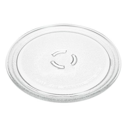 ensipart Drehteller für Mikrowelle kompatibel mit Bauknecht C00629086 kompatibel mit Whirlpool 48800062986 runder Glasteller mit Füßen für Mikrowelle ensipart Drehteller für Mikrowelle kompatibel mit Bauknecht C00629086 kompatibel mit Whirlpool 48800062986 runder Glasteller mit Füßen für Mikrowelle von ensipart