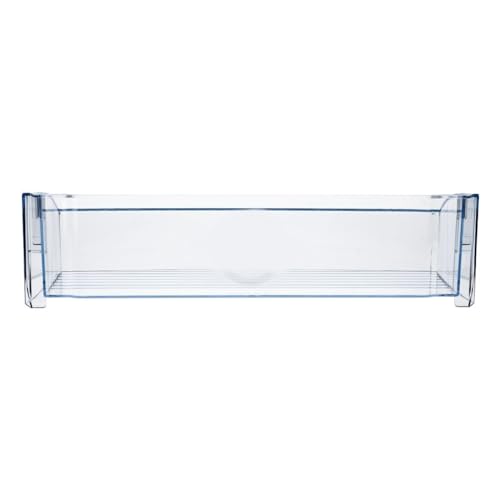 ensipart Flaschenfach für Kühlschrank kompatibel mit AEG 2092504055 transparentes Abstellfach in Kühlschrank Türfach unten von ensipart