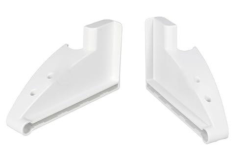 ensipart Türfachhalter Set links und rechts kompatibel/Ersatz wie Liebherr 9097208 und 9097207 Halter für Türfach in Kühlschrank ensipart Türfachhalter Set links und rechts kompatibel/Ersatz wie Liebherr 9097208 und 9097207 Halter für Türfach in Kühlschrank von ensipart