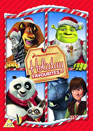 Dreamworks Holiday Favourites (Shrek the Halls, Merry Madagascar, Po's Winter Wonderland, Gift of the Night Fury) [DVD] [2018] von entertainment-alliance