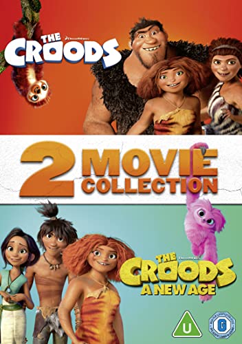 The Croods 1 & 2 Boxset (Includes Limited Edition Colour-In Sloth Mask) [DVD] [2021] von entertainment-alliance