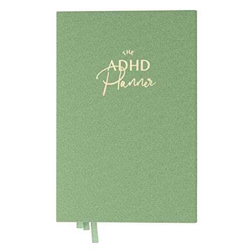 The ADHS Planner for Adults - Undated Daily & Weekly ADHS Journal for Disorganized People, 90 Days - Habit Tracker, Record Emotions & Mood - Academic Goals - Structure & Focus for Adults Brains von epic self