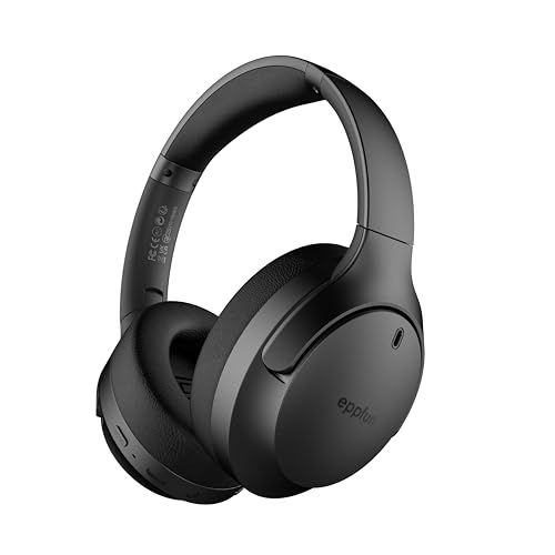 eppfun Bluetooth 5.4 Kopfhörer Over-Ear, LE Audio APTX-Lossless/Adaptive Kopfhörer Kabellos Bluetooth mit Mikrofon, Freisprecheinrichtung, Hi-Fi Audio, Tiefer Bass, Schnellladung eppfun Bluetooth 5.4 Kopfhörer Over-Ear, LE Audio APTX-Lossless/Adaptive Kopfhörer Kabellos Bluetooth mit Mikrofon, Freisprecheinrichtung, Hi-Fi Audio, Tiefer Bass, Schnellladung von eppfun