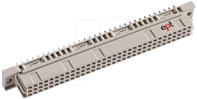 FL-C 64-3,5 - Federleiste C - 64-pol, 3,4 mm, THTR von ept