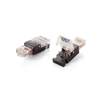 EQUIP 121165 Werkzeugfreier RJ45-Stecker, Cat.6, 2pcs/pack EQUIP 121165 Werkzeugfreier RJ45-Stecker, Cat.6, 2pcs/pack von equip