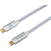 EQUIP 128358 USB 3.2 Gen 2 C-auf-C-Kabel 2,0m PD100W 4K/60Hz 10Gbps, Weiß EQUIP 128358 USB 3.2 Gen 2 C-auf-C-Kabel 2,0m PD100W 4K/60Hz 10Gbps, Weiß von equip