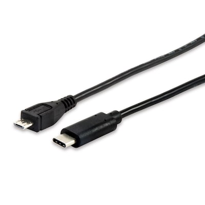 EQUIP 12888407 USB 2.0 Typ C auf Micro-B Kabel, 1.0m von equip