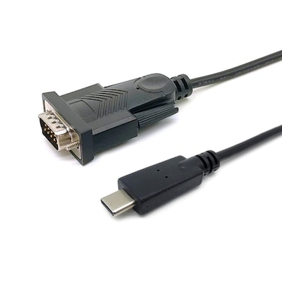 EQUIP 133392 USB-C auf Serial (DB9) Kabel, M/M, 1.5m von equip