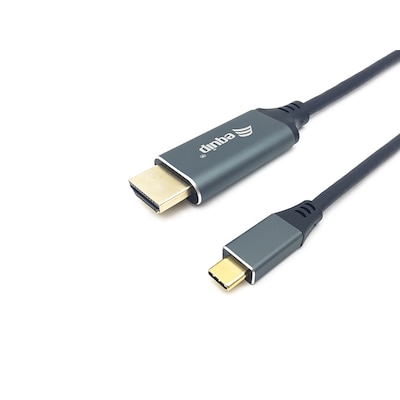 EQUIP 133415 USB-C auf HDMI Kabel, M/M, 1.0m, 4K/30Hz EQUIP 133415 USB-C auf HDMI Kabel, M/M, 1.0m, 4K/30Hz von equip