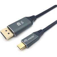 EQUIP 133421 USB-C auf DisplayPort-Premium-Kabel, M/M, 1.0 m, 8K/60 Hz von equip