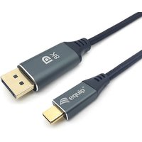 EQUIP 133422 USB-C auf DisplayPort-Premium-Kabel, M/M, 2.0 m, 8K/60 Hz von equip