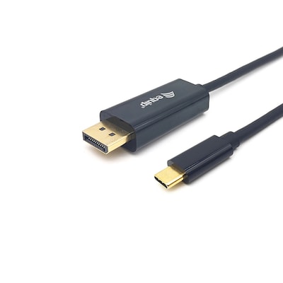 EQUIP 133428 USB-C auf DisplayPort-Premium-Kabel, M/M, 3.0m, 4K/60 Hz von equip