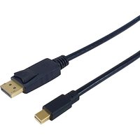 EQUIP 133442 Mini-DisplayPort-auf-DisplayPort-Kabel, M/M, 2,0m von equip