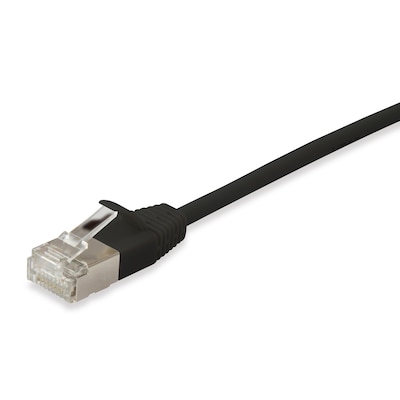 EQUIP 606127 Cat.6A F/FTP Slim-Patchkabel, 5.0m, Schwarz EQUIP 606127 Cat.6A F/FTP Slim-Patchkabel, 5.0m, Schwarz von equip