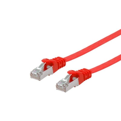 EQUIP 607627 Cat.6A U/FTP Flat Patchkabel, 0,5m, Rot EQUIP 607627 Cat.6A U/FTP Flat Patchkabel, 0,5m, Rot von equip