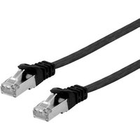 EQUIP 607694 Cat.6A U/FTP Flat Patchkabel, 5m, Schwarz EQUIP 607694 Cat.6A U/FTP Flat Patchkabel, 5m, Schwarz von equip