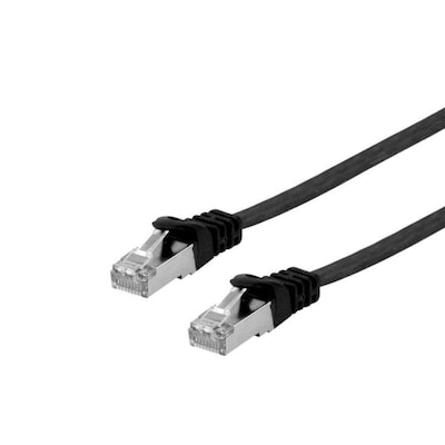 EQUIP 607694 Cat.6A U/FTP Flat Patchkabel, 5m, Schwarz EQUIP 607694 Cat.6A U/FTP Flat Patchkabel, 5m, Schwarz von equip