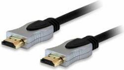 Equip 119346. Kabellänge: 7,5 m, Anschluss 1: HDMI Type A (Standard), Steckverbinder 1 Geschlecht: Männlich, Anschluss 2: HDMI Type A (Standard), Steckverbinder 2 Geschlecht: Männlich, Verbindungskontakte Beschichtung: Gold, HDMI-Version: 2.0, Maximale Auflösung: 3840 x 2160 Pixel, Produktfarbe: Schwarz (119346) von equip