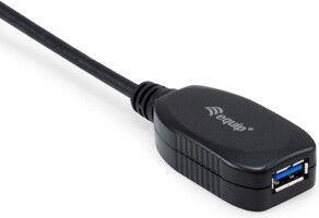 Equip 133346 USB Kabel 5 m USB 3.2 Gen 1 (3.1 Gen 1) USB A Schwarz (133346) von equip