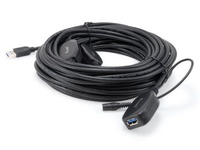 Equip 133348 USB Kabel USB 3.2 Gen 1 (3.1 Gen 1) 15 m USB A Schwarz von equip