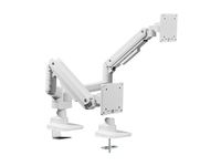 Equip 17-35 Schwerlast-Doppelmonitor-Schreibtischhalterung, Weiß Equip 17-35 Schwerlast-Doppelmonitor-Schreibtischhalterung, Weiß von equip