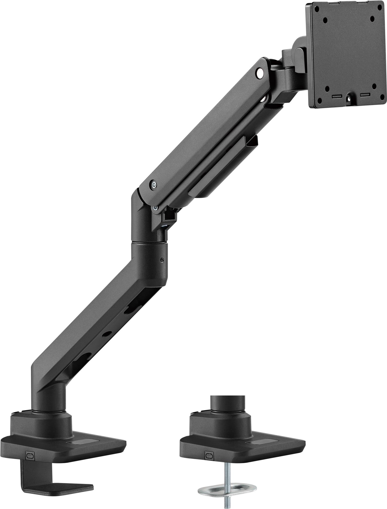 Equip 17-49 Schwerlast-Monitor-Schreibtischhalterung - Schwarz - Klemme/Durchführung - 20 kg - 43,2 cm (17) - 124,5 cm (49) - 100 x 100 mm - Schwarz (650180) von equip