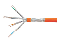 Equip 187321 Netzwerkkabel Orange 100 m Cat7 S/FTP (S-STP) von equip