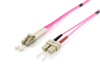 Equip 255537 InfiniBand/Glasfaserkabel 15 m 2x LC 2x SC Pink von equip