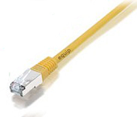 Equip Patchkabel Cat5e SF/UTP 2xRJ45 10.00m gelb Polybeutel von equip