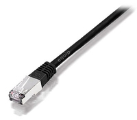 Equip 705912 Netzwerkkabel Schwarz 3 m Cat5e SF/UTP (S-FTP) von equip