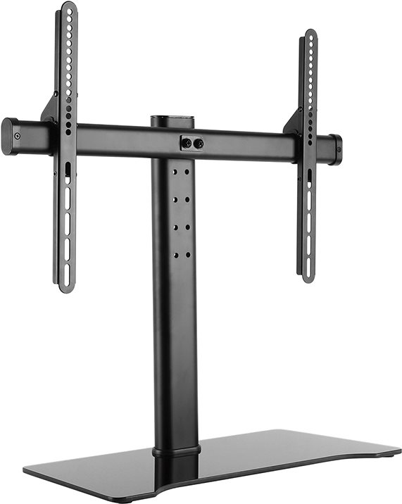Equip - Befestigungskit (Klammer, Standfuß) für LCD-/Plasmafernseher - Metall, Glas - Bildschirmgröße: 81 - 140 cm (32 - 139,70cm (55)) - auf dem Tisch (650601) von equip