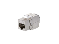 Equip Cat 8.1 Geschirmte Keystone-Buchse, werkzeugfrei, 8 Stück/Packung von equip